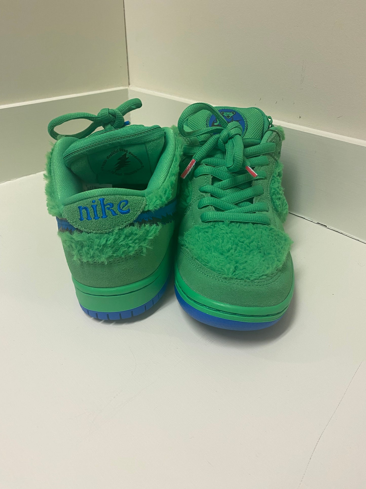 NIKE SB DUNK GREATFUL DEAD GREEN BEAR